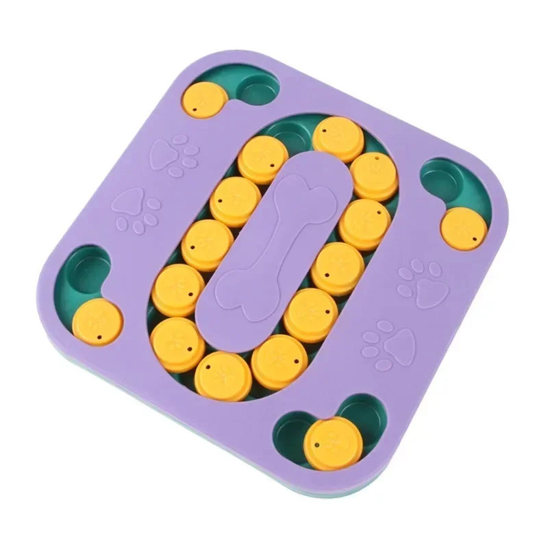 Dog Puzzle Toys Puppy Puzzle Toy Slow Feeder Food Dispenser Interactive Pet Toy For IQ Training Mental Enrichment Large Smart