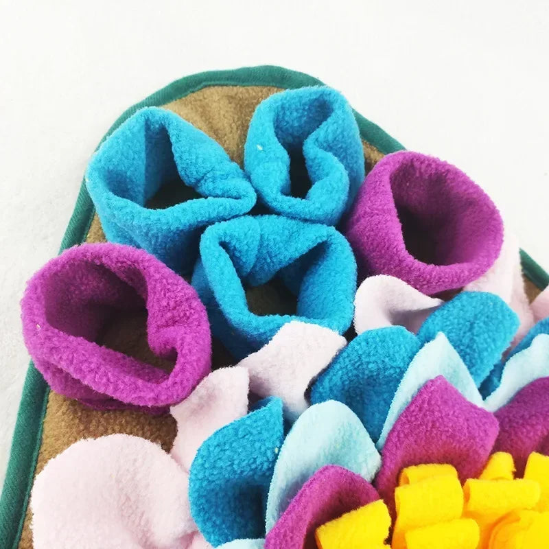 Dogs Snuffle Mat Pet Leak Food Anti Choking Mat Cat Dog Training Blanket Nose Work Toy Pet Slowing Feeding Intelligence Mat