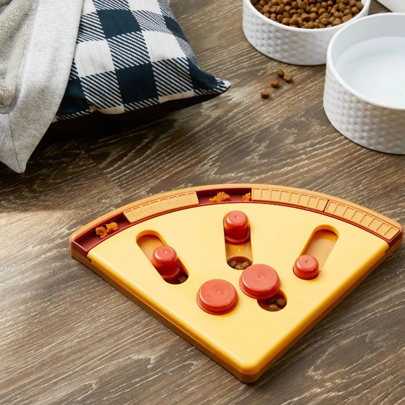 Interactive Treat Dispensing Pizzeria Puzzler Dog Toy