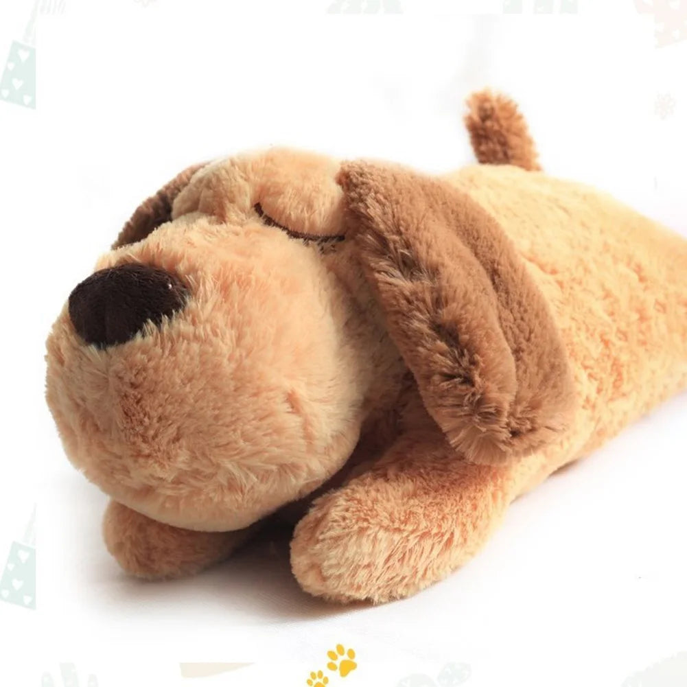 Pet Intimacy Buliding Toys Heartbeat Training Plush Toy Stress Reliver Dolls