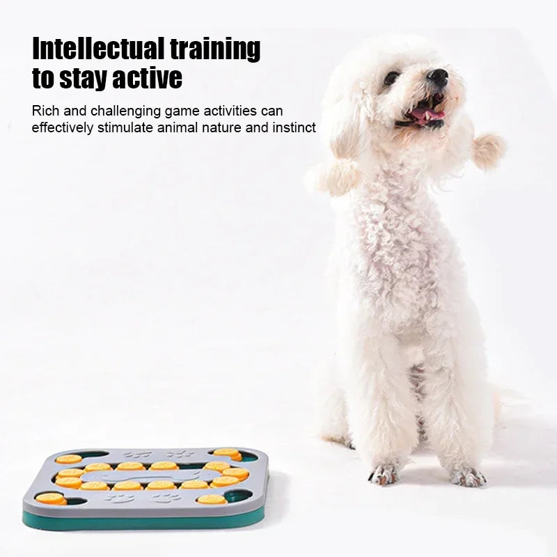 Dog Puzzle Toys Puppy Puzzle Toy Slow Feeder Food Dispenser Interactive Pet Toy For IQ Training Mental Enrichment Large Smart