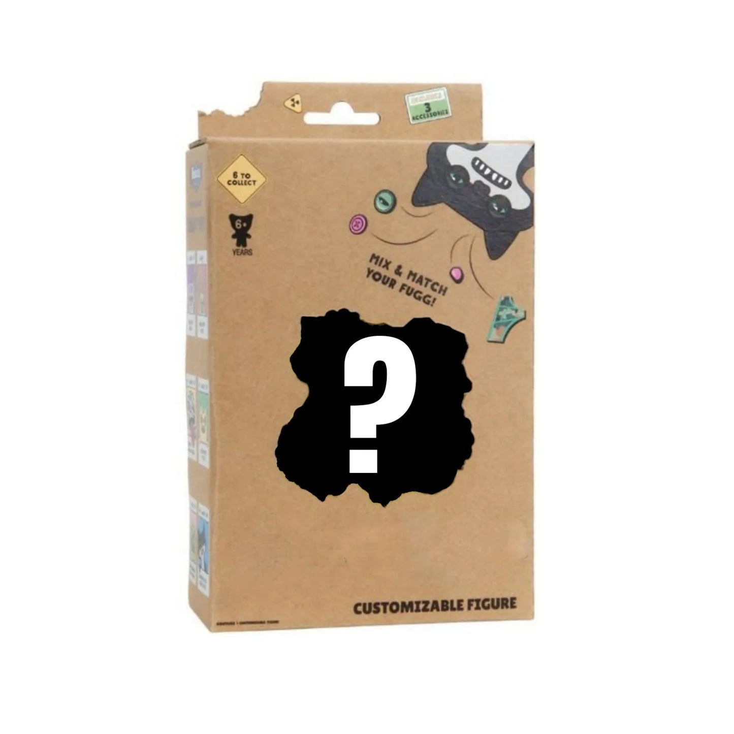 Hot Original Fuggler Blind Bag Collectible Figures Doll Toys And Creative Decorative Toy Decorations 1pc