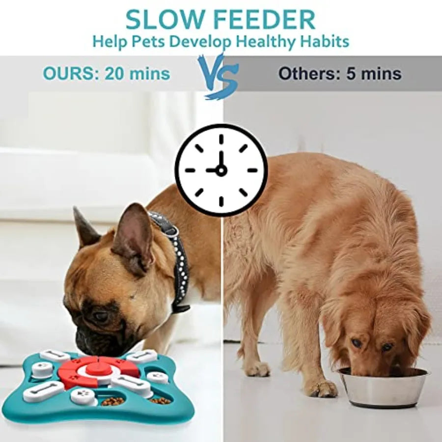 Dog Puzzle Toys Interactive Mentally Stimulating Toys for IQ Training Brain Stimulation Gift for Puppies Cats Dogs